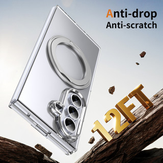 Giá Đỡ Xoay Sạc Không Dây Ốp lưng Samsung Z Fold 7 6 5 4 3 Giá Đỡ Máy Ảnh Gals Phim Trước Mặt Sau Chống Sốc