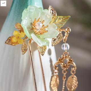 Hoa Ngọc Trai Kẹp Tóc Trung Quốc - Phù Hợp Hanfu và Quà Tặng Bạn Gái