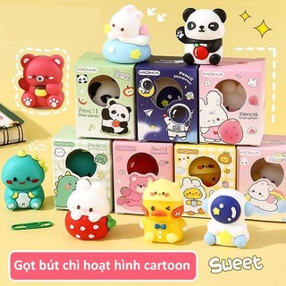 Gọt bút chì cute nhỏ gọn - Đồ chuốt bút chì dễ sử dụng, thiết kế đơn giản, phù hợp cho học sinh và văn phòng