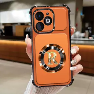 Tương thích với [Infinix Smart 8] ốp điện thoại di động, có thiết kế chữ may mắn, hai mươi sáu yếu tố bảng chữ cái, đơn giản hiện đại, chất liệu TPU trong suốt, bền, giá cả phải chăng,