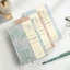 Sổ tay bìa cứng FAVORITEGOODS, Sách tài khoản tay bìa vàng A5, Giấy dày hình Lily dập nổi sáng tạo để viết phác thảo