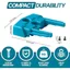 Giá đỡ mũi khoan Makita 18v-Thích hợp cho phụ kiện Makita và lắp đặt mũi khoan-Thích hợp cho RKJP