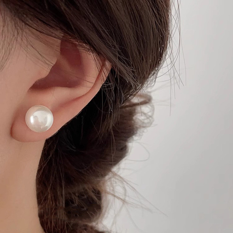 Bánh Hấp Ngọc Trai Trắng Hồng, Bạc Sterling S925, Phụ Kiện Thời Trang Cao Cấp