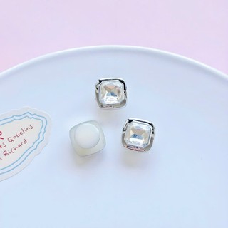 Set charm cao cấp: Set Charm Bạc Đính Đá Sang Chảnh – Charm Gấu Nơ Vương Miện Pha Lê Lấp Lánh Trang Trí Dép hot trend