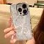 Sơn mài Mây Sương 16 ốp lưng iPhone 17 14/13/11 Pro Đính Đá Pha Lê Ngôi Sao