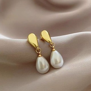 Bông Tai Ngọc Trai Thả Nước Baroque Phong Cách Cổ Điển Trung Quốc - Ánh Sáng Thanhh lịch