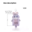 Kawaii Hoạt Hình Anime Nick Judy Sang Trọng Đựng Thẻ Ba Lô 3 inch Dễ Thương Móc Khóa Thẻ ID Cô Gái