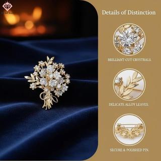 [PCW-T] Trâm cài cây tiền kim cương giả thời trang dành cho nữ Quần áo Áo khoác Trang sức Phụ kiện Quà tặng