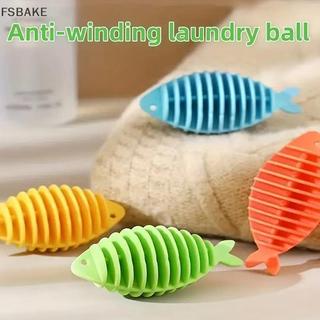 [FSBAKE] 5 / 10 / 20 Quả bóng giặt cá nhỏ Bóng giặt chống rối Ngăn chặn nút thắt Quả bóng làm sạch Thích hợp cho gia đình và du lịch Sử dụng KCB