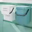 Thùng rác đẩy tự động có nắp - Thùng đựng rác treo rau quả
