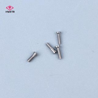 HWETR Cho Santos Đồng Hồ Ốc Vít Santos100 Mặt Trước Vít Và Đáy Nắp Vít Nam Nữ Sửa Chữa Đồng Hồ Phần Đồng Hồ