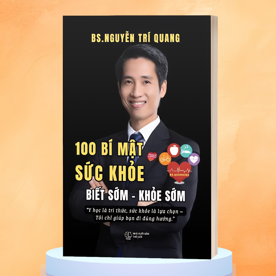 Sách: 100 Bí Mật Biết Sớm - Khoẻ Sớm - Bs. Nguyễn Trí Quang (SDV)