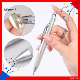Bộ bút chấm móng nghệ thuật 4 trong 1 cho nữ – Dụng cụ làm móng bằng nhôm 4 kích thước, dùng cho DIY Nail Art, Salon, chất lượng cao