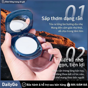 Nước hoa dạng rắn cho nam Nước Hoa Nguyên Khối, Hương Thơm Tự Nhiên, Dành Cho Nam, Lưu Hương Lâu