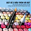 Bộ Màu Marker Touch 80 Màu Sắc Đa Dạng, Màu Vẽ Tranh Cho Bé, Màu Dầu Acrylic Marker Cao Cấp