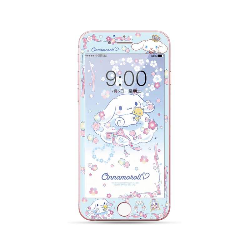 Dành Cho iphone 4 4s 5 5s se 6 6s 7 8 plus se2 se3 Kính Cường Lực Hoạt Hình Kính Cường Lực Bảo Vệ Toàn Diện 4.7 5.5 inch