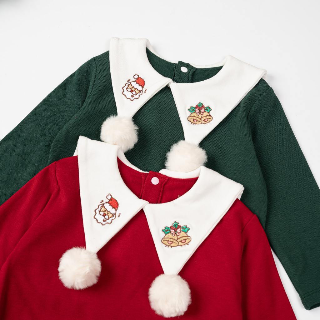 [HỎA TỐC] Set đồ noel cho bé trai bé gái Unbee chất nỉ modal lông mềm mịn - Quần áo giáng sinh cho bé