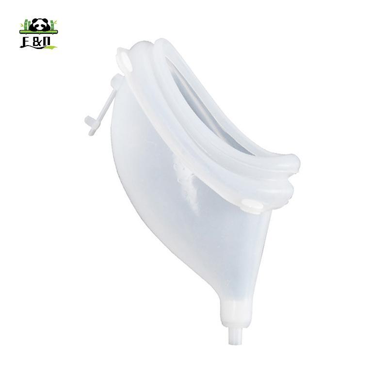 [F & O] Có Thể Tái Sử Dụng Không Gây Dị Ứng Nam Người Lớn Tuổi Phụ Nữ Silicon Túi Đựng Nước Tiểu Người Lớn Có Ống Thông Nước Tiểu Túi Nam Nữ Vệ Sinh EMKK