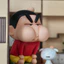 PS1 Crayon Shin-chan Nohara Shinnosuke Pouty Biểu Hiện Anime Dễ Thương Nhân Vật Hành Động Để Bàn Trang Trí SP1