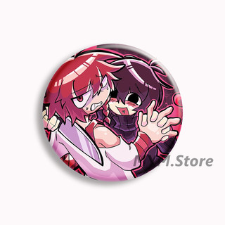 Zeno Remake Anime Soft Button Pin Maeno Aki and Tsugino Haru Fan Art Brooch Badge Bag Decor Accessories Fans Gamer C