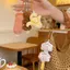 Móc khóa sang trọng cho túi đựng chìa khóa, Thiết kế thực phẩm đáng yêu với chất liệu mềm, Quà tặng phụ kiện đa năng cho gia đình bạn bè