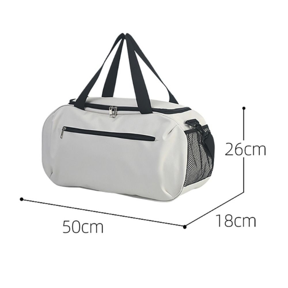 Túi tập thể dục HOBBYIN, Túi Duffel du lịch tách khô và ướt chống thấm nước, Túi bóng đá bóng rổ nhẹ dung tích lớn bền bỉ Chuyến đi ngắn có sẵn