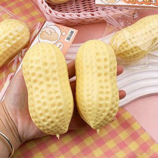 COZYNEST Bóp Fidget Toy, Đồ chơi Squishy đậu phộng mô phỏng phục hồi chậm, Đồ chơi giải nén mềm sáng tạo Quà tặng ủng hộ bữa tiệc