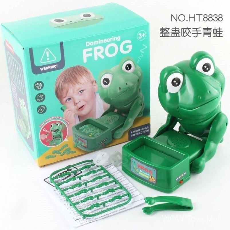 Hàng sẵn có Influencer Cắn Ngón Tay Ếch Kích Thích Tiệc Tricky Boom Party Spoof Giải Nén Thông Hơi Sợ Sáng Tạo Ban Trò Chơi Đồ Chơi