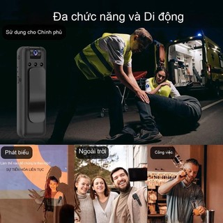 Camera Mini 1080P HD Ghi Hình Ban Đêm Hồng Ngoại Di Động Giám Sát Siêu Nhỏ Dễ Mang Theo