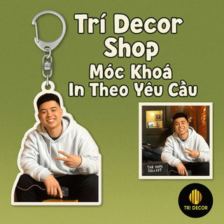 ( QUÀ TẶNG Quốc tế đàn ông ) Móc Khoá Phụ Kiện Trang Trí In Theo Yêu Cầu Trí - Decor