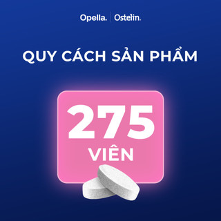 Ostelin Viên Uống Hỗ Trợ Bổ Sung Calcium & Vitamin D3 275 viên + Thực Phẩm Bảo Vệ Sức Khỏe Pharmaton Essential 30 Viên
