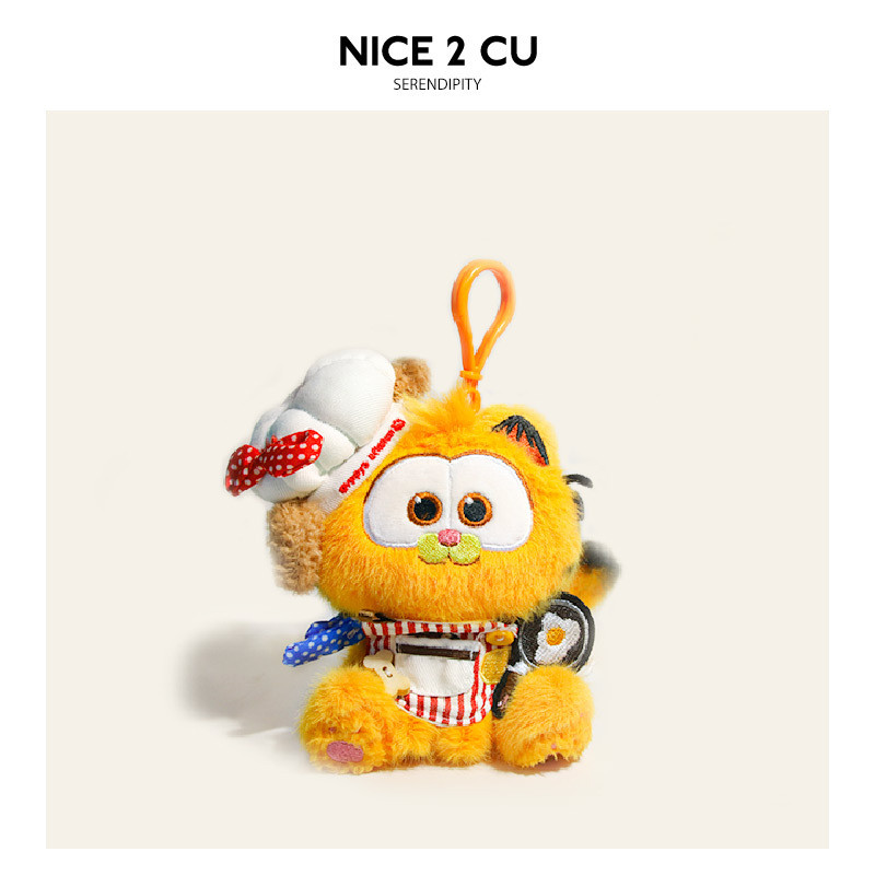Đồ chơi nhồi bông búp bê Garfield nhỏ