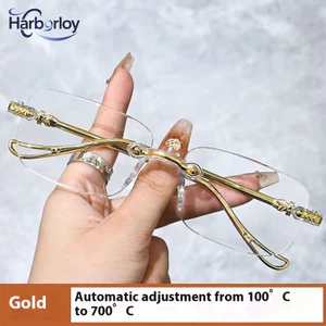 Kính đọc sách tự động điều chỉnh độ cận và chặn ánh sáng xanh.