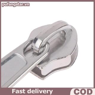 Pufangstar 5 / 8 Cái 4 Kích Cỡ Đa Năng Cố Định Tức Thì Dây Kéo Sửa Chữa Thay Thế Thanh Trượt Dây Kéo Để May Quần Áo Túi Hành Lý Sửa Chữa VN