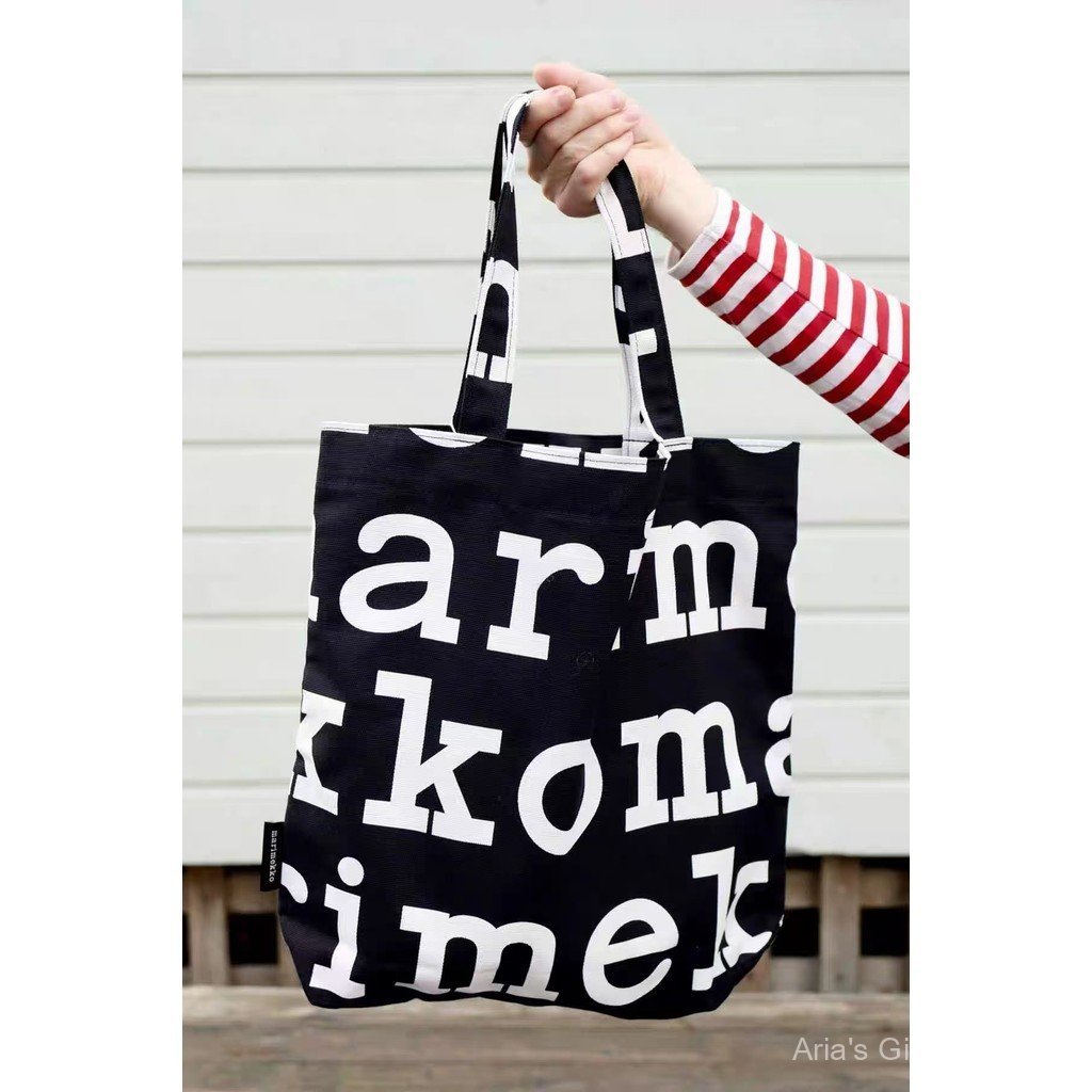[Aria-G1] Túi vải Cotton mỏng một vai Túi mua sắm di động Dung tích lớn