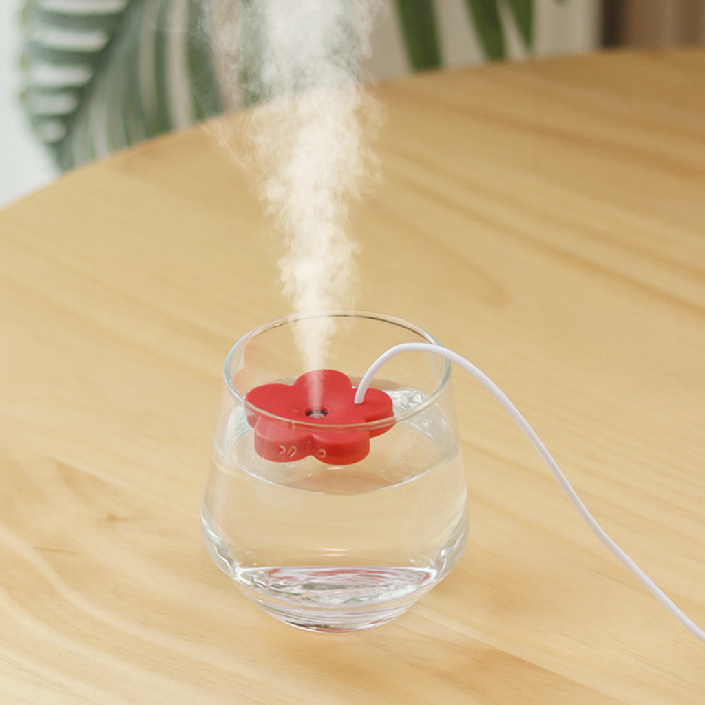 Máy tạo độ ẩm với thiết kế niêm phong cáp USB Máy tạo độ ẩm không săm cho phòng ngủ, văn phòng ô tô