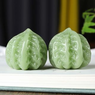 Massage tập luyện tay BAMBOOB, Quả bóng massage tay bằng đá 40mm, Đồ trang trí nhỏ cầm tay Thư giãn Bộ sưu tập đá tay