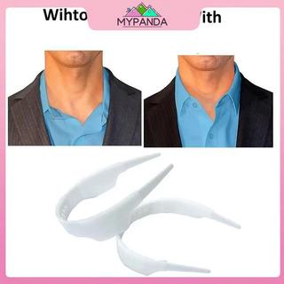 MYPANDA Áo sơ mi có cổ adjustable, hỗ trợ đứng cổ và chống cuộn - Bao gồm phụ kiện vải.