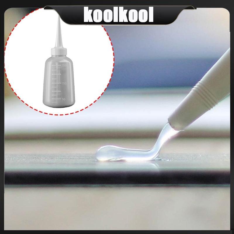 Kool 4 Chiếc Bóp Chai Nhựa Vòi Phun Chai Đùn Cho Keo Dán Dầu Và Rửa Ứng Dụng Trong DIY Proje