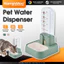 HamshMoc Máy phun nước cho mèo Chất liệu PET PP Thiết kế có thể giặt được Bộ lọc chống bụi Cấp nước sạch cho trong nhà