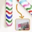 CODECOVED Mèo Scratch Post, Bảng cào mèo treo tường tự dính, Thang leo núi cho mèo Tiết kiệm không gian Xi lanh chống mài mòn Khung leo núi cho mèo Chơi trong nhà