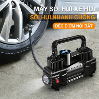 【Giao hàng nhanh】🎈Máy bơm hơi xe cấp nguồn dây, bơm nhanh, cấp cứu hiệu quả