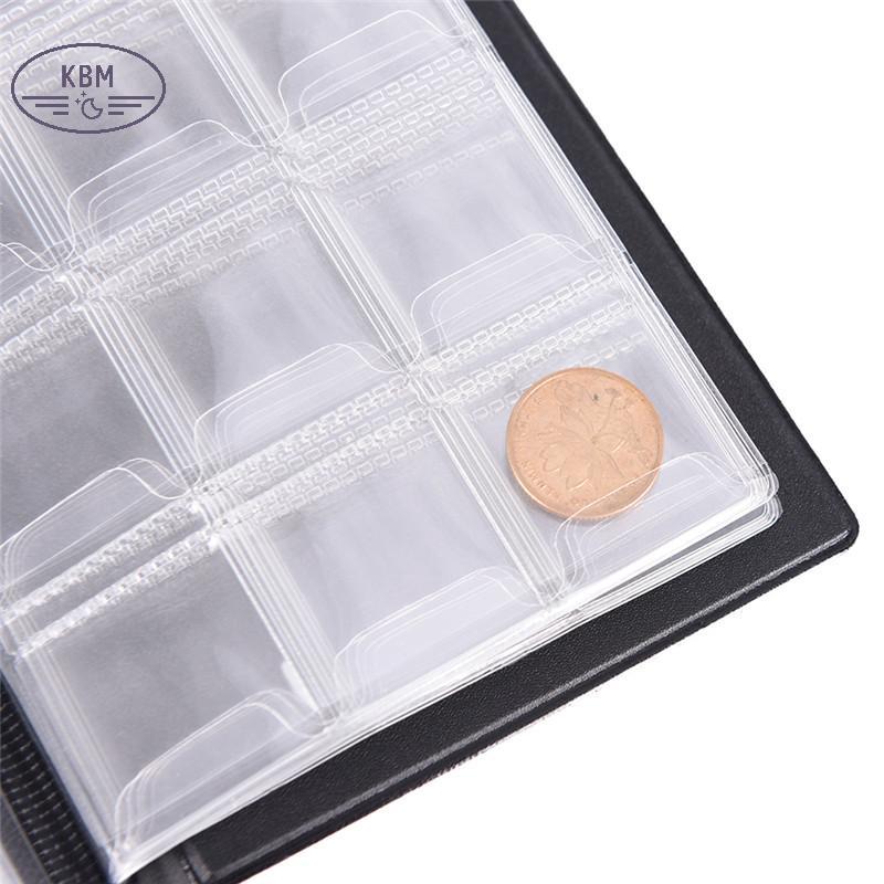 Album chứa đồng xu KBM Nga, 10 trang, đựng 120 đồng xu, phù hợp bộ sưu tập và bảo quản