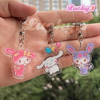 Gantungan Kunci Akrilik Lucu Karakter Cartoon Kuromi Untuk Souvenir japanese keychain Gantungan kunci lucu Gantungan