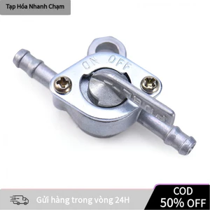 【COD】Công tắc đóng mở nhiên liệu bằng chất liệu bền, chống ăn mòn, kết nối khít với đường ống nhiên liệu 6mm tiêu chuẩn.