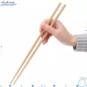 DAYBREAK 1 Đôi Đũa Lẩu, Đũa Tre Dài Không Sáp, Đơn Giản Không Sơn 24 / 27 / 30 / 32cm Đũa Chống Trơn Trượt Nhà