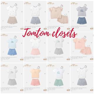 La pomme SS26.T2.2 Bộ cộc tay Mềm Mịn by La Pomme phối sắc màu, mềm mịn cho bé