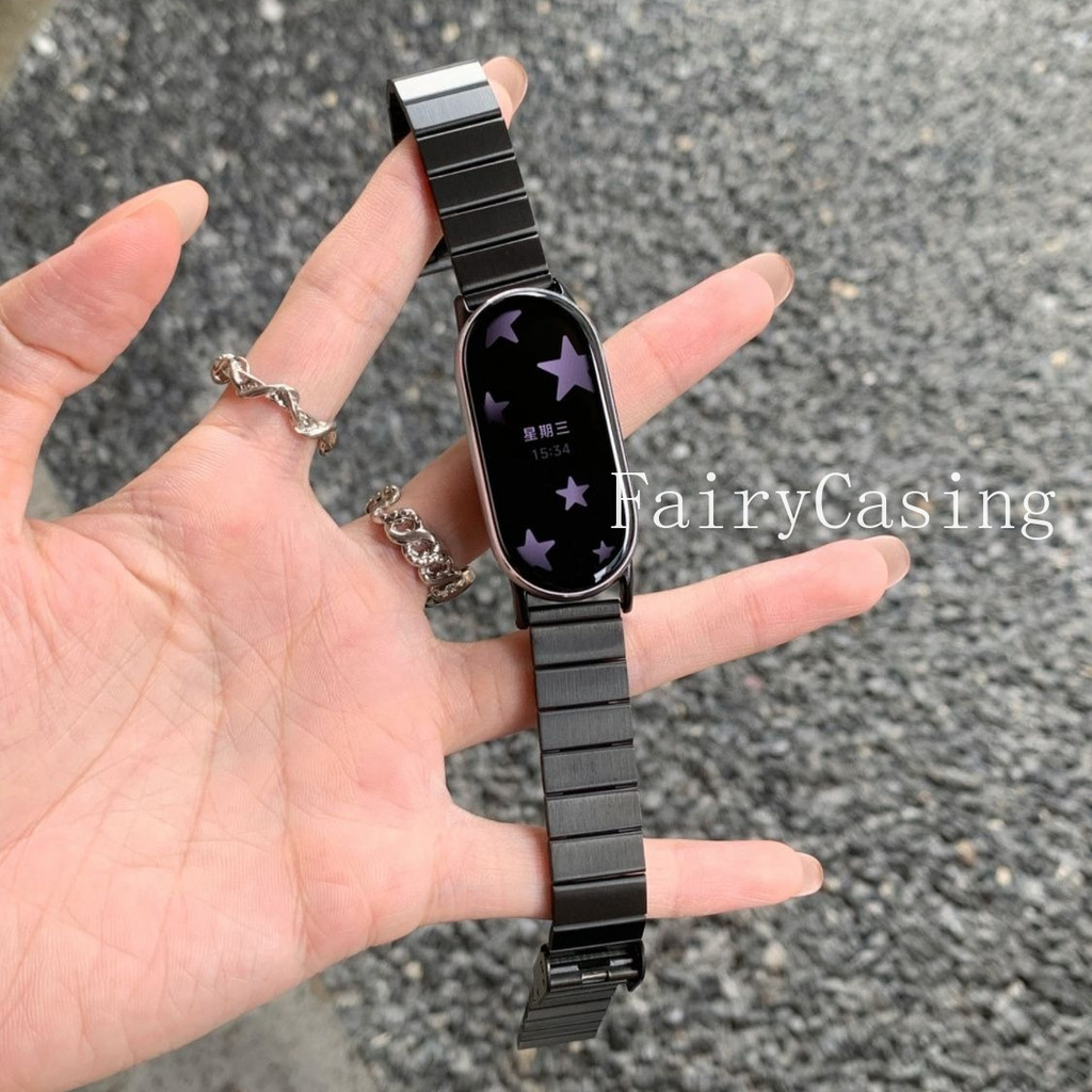 Kim Loại Phổ Biến Cho XIAOMI Band 10 9 8 Dây Đeo Cho Mi Band 8 Vòng Tay Cho Xiaomi Band 7 6 5 4 3 NFC Dây Đeo Tay Phụ Kiện