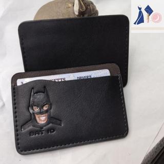 [BB] Hộp đựng thẻ ngắn nhân vật Batman ID Hero Squad Hộp đựng thẻ ngắn Mặt nạ siêu anh hùng được cá nhân hóa Quà tặng ví [VN]