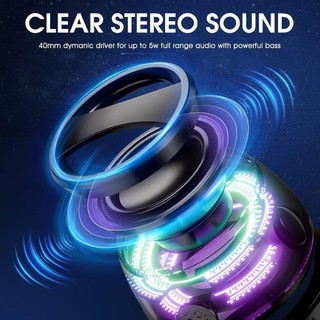 Loa Bluetooth từ tính, Loa G200 di động đa chức năng với đèn nhiều màu RGB Hiển thị hiệu ứng âm thanh vòm 3D